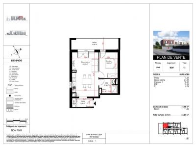 Louer Appartement 44 m2 Poitiers