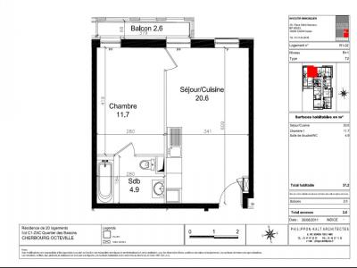 Annonce Location 2 pices Appartement Cherbourg 50