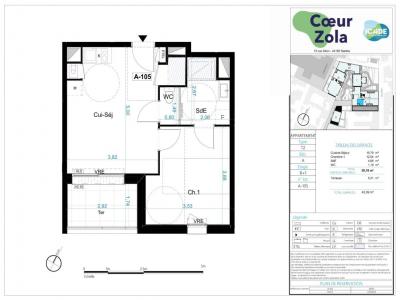 Annonce Location 2 pices Appartement Nantes 44