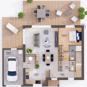 Acheter Maison 126 m2 Gueltas