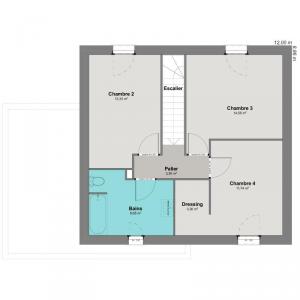 For sale Vallet 6 rooms 113 m2 Loire atlantique (44330) photo 3