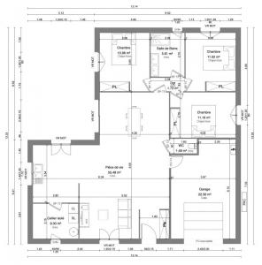 Acheter Maison 98 m2 Villeneuve-sur-cher