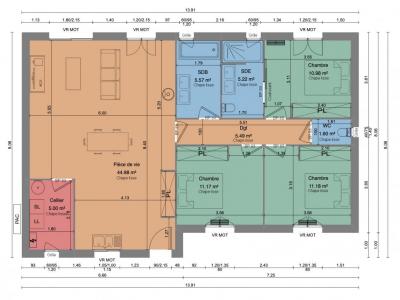Acheter Maison 102 m2 Saint-florent-sur-cher