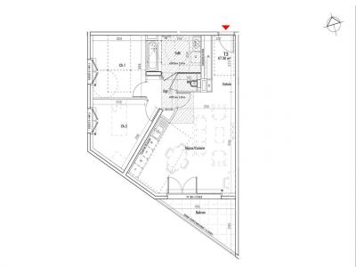 Acheter Appartement 67 m2 Sathonay-camp