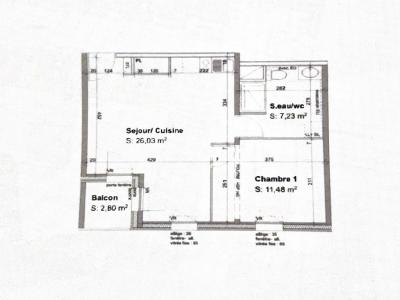 Louer Appartement 44 m2 Angers