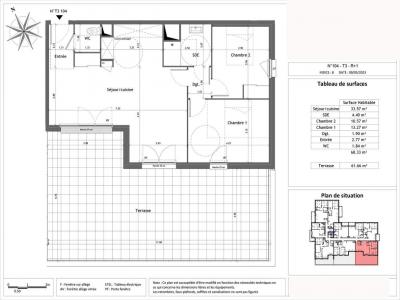 Annonce Location 3 pices Appartement Vernon 27
