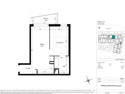 Annonce Location 2 pices Appartement Chenove 21