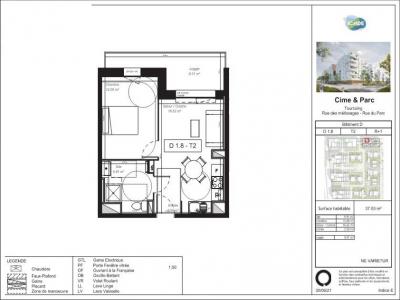 Louer Appartement 37 m2 Tourcoing