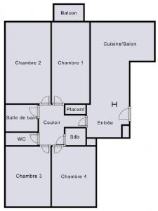 Louer Appartement Paris-15eme-arrondissement 1080 euros