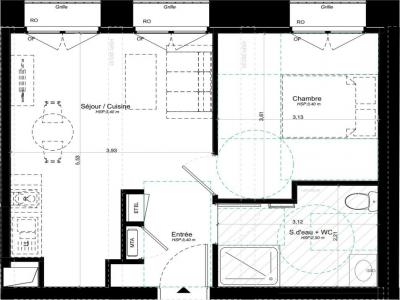 Acheter Appartement 38 m2 Brive-la-gaillarde