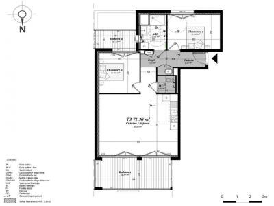 Annonce Vente 3 pices Appartement Perros-guirec 22