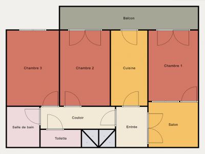 Annonce Location 3 pices Appartement Levallois-perret 92