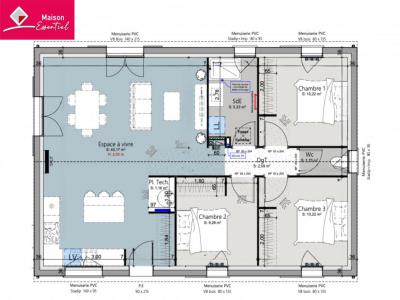 Acheter Maison 80 m2 Castelnau-de-medoc
