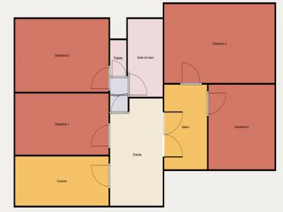 Annonce Location 4 pices Appartement Paris-13eme-arrondissement 75