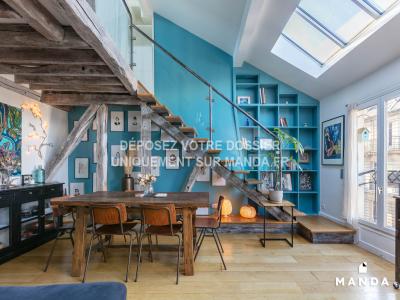 Louer Appartement 74 m2 Paris-2eme-arrondissement