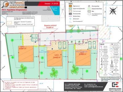 Annonce Vente Terrain Segny 01