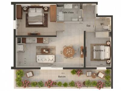 For sale Sauvian 3 rooms 59 m2 Herault (34410) photo 2