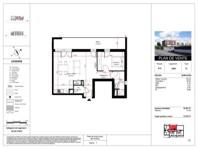 Louer Appartement 55 m2 Poitiers