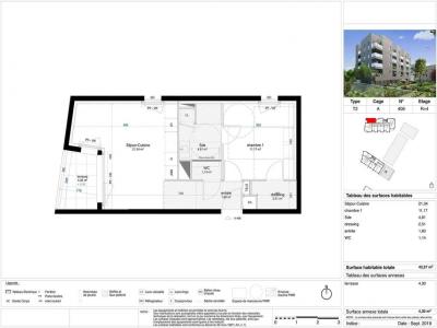 Annonce Location 2 pices Appartement Nantes 44