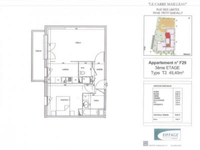 Annonce Location 2 pices Appartement Petit-quevilly 76