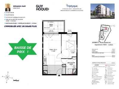 For sale Montpellier 1 room 40 m2 Herault (34080) photo 0