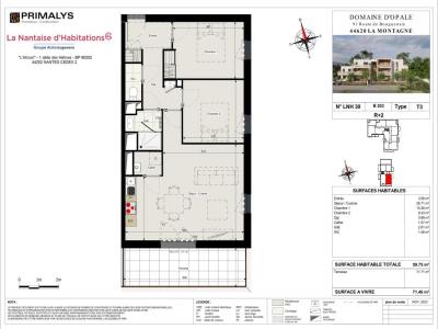 Annonce Location 3 pices Appartement Montagne 44
