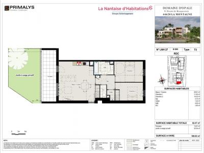 Annonce Location 3 pices Appartement Montagne 44