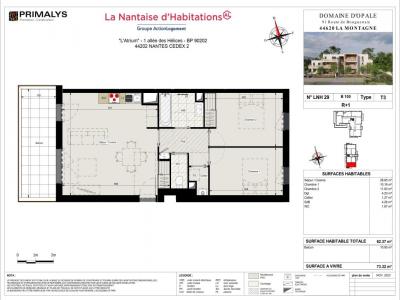 Annonce Location 3 pices Appartement Montagne 44