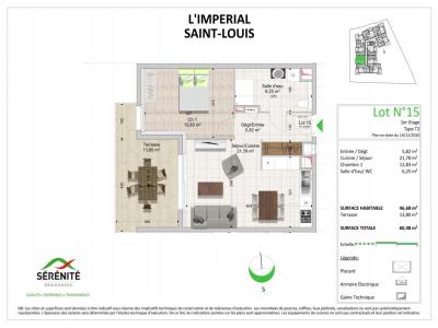 Annonce Location 2 pices Appartement Saint-louis 68