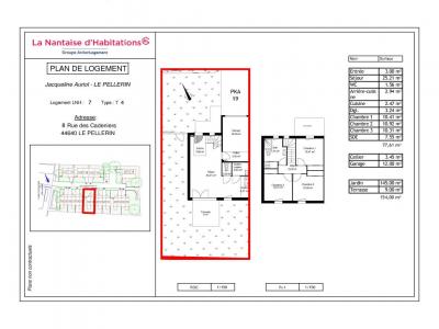 Annonce Location 4 pices Maison Pellerin 44