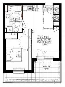 Annonce Location 2 pices Appartement Clermont-ferrand 63