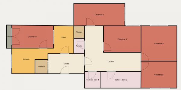 Annonce Location 5 pices Appartement Paris-15eme-arrondissement 75