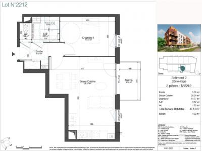 For rent Armentieres 2 rooms 46 m2 Nord (59280) photo 1