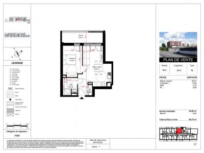 Louer Appartement 39 m2 Poitiers