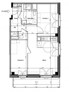 Annonce Vente 3 pices Appartement  93