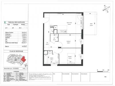 Annonce Location 3 pices Appartement Gargenville 78