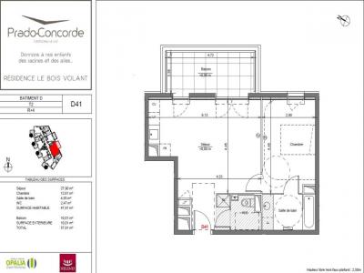 Louer Appartement 47 m2 Castelnau-le-lez