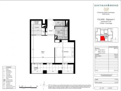 Louer Appartement 44 m2 Nantes