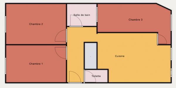 Annonce Location 3 pices Appartement Paris-14eme-arrondissement 75