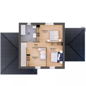 For sale Bavent 6 rooms 106 m2 Calvados (14860) photo 4