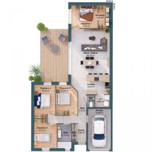 Acheter Maison 99 m2 Moncontour