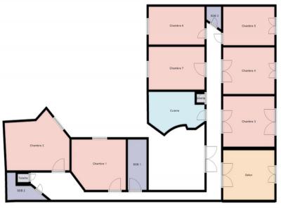 For rent Paris-16eme-arrondissement 8 rooms 23 m2 Paris (75016) photo 4