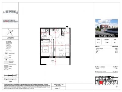 Louer Appartement 43 m2 Poitiers