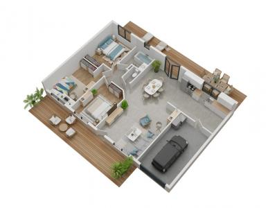 For sale Malestroit 5 rooms 85 m2 Morbihan (56140) photo 2