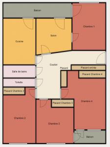 Annonce Location 5 pices Appartement Courbevoie 92