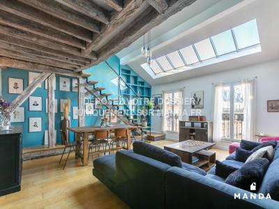 Louer Appartement 74 m2 Paris-2eme-arrondissement