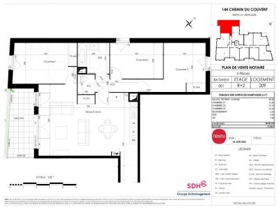 For rent Verpilliere 4 rooms 85 m2 Isere (38290) photo 0