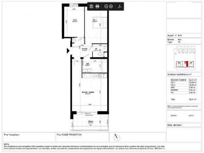 For rent Brumath 3 rooms 62 m2 Bas rhin (67170) photo 3