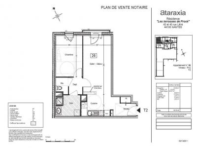 Annonce Location 2 pices Appartement Nantes 44