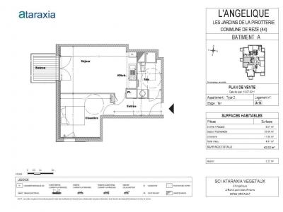 Louer Appartement Reze 572 euros